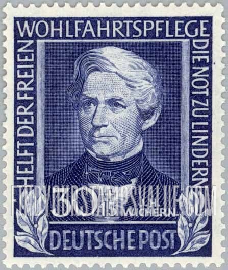 FindYourStampsValue: SEMI-POSTAL - J. H. Wichern