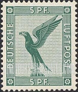 FindYourStampsValue: AIR POST - German Eagle