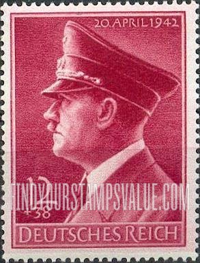 FindYourStampsValue: SEMI-POSTAL - Adolf Hitler