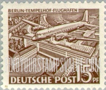 FindYourStampsValue: BERLIN - Tempelhof Airport