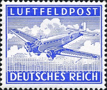 FindYourStampsValue: MILITARY AIR POST - Junkers 52 Transport