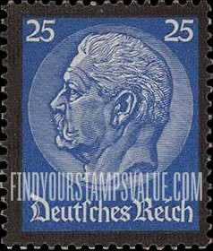 FindYourStampsValue: Hindenburg Memorial Issue