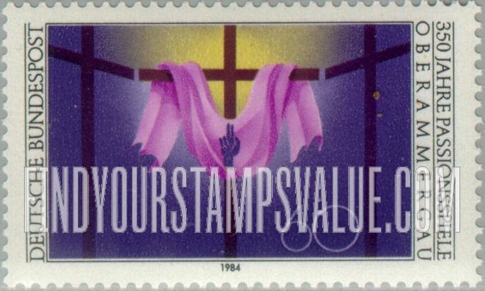 FindYourStampsValue: 350th Anniversary of Oberammergau Passion Play