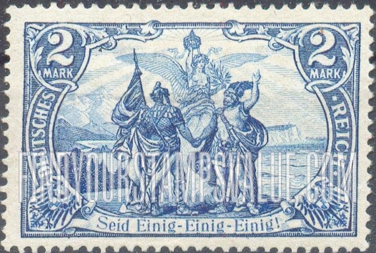 FindYourStampsValue: “Union of North and South Germany”