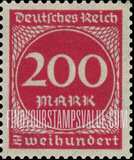 FindYourStampsValue: Numeral Value: Type of 1921