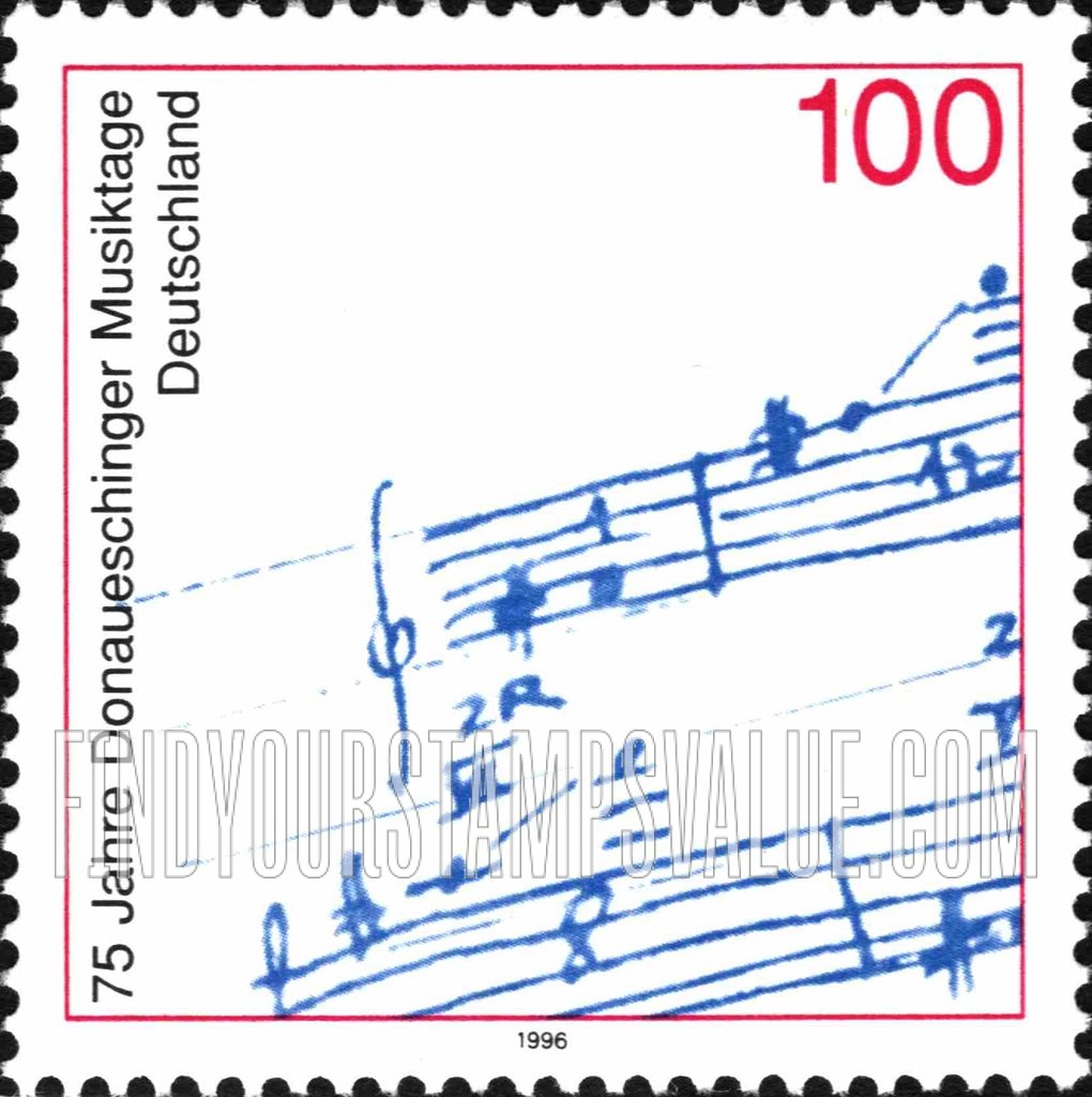 FindYourStampsValue: Donaueschingen Music Festival, 75th Anniversary