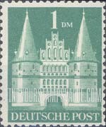 FindYourStampsValue: Historic Buildings - Holsten Gate, Lübeck