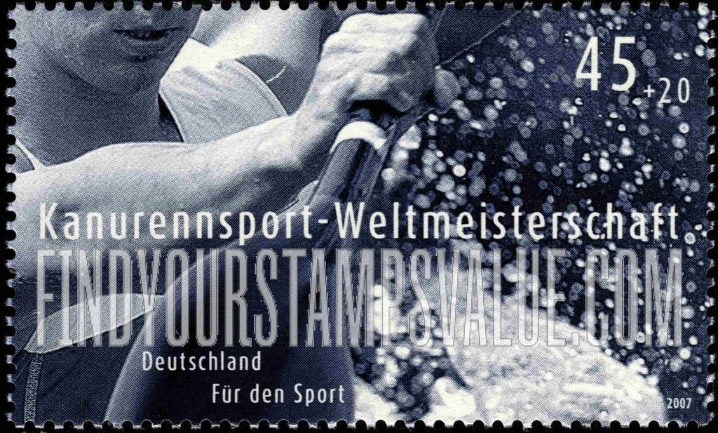 FindYourStampsValue: SEMI-POSTAL - Canoe World Championships