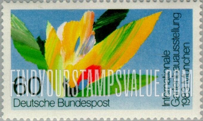 FindYourStampsValue: 4th International Horticultural Show, Munich, Apr. 28-Oct. 9