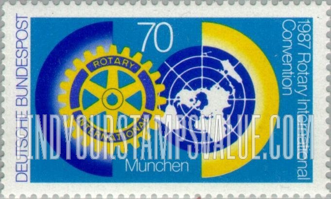 FindYourStampsValue: Rotary International Convention, Munich, June 7-10