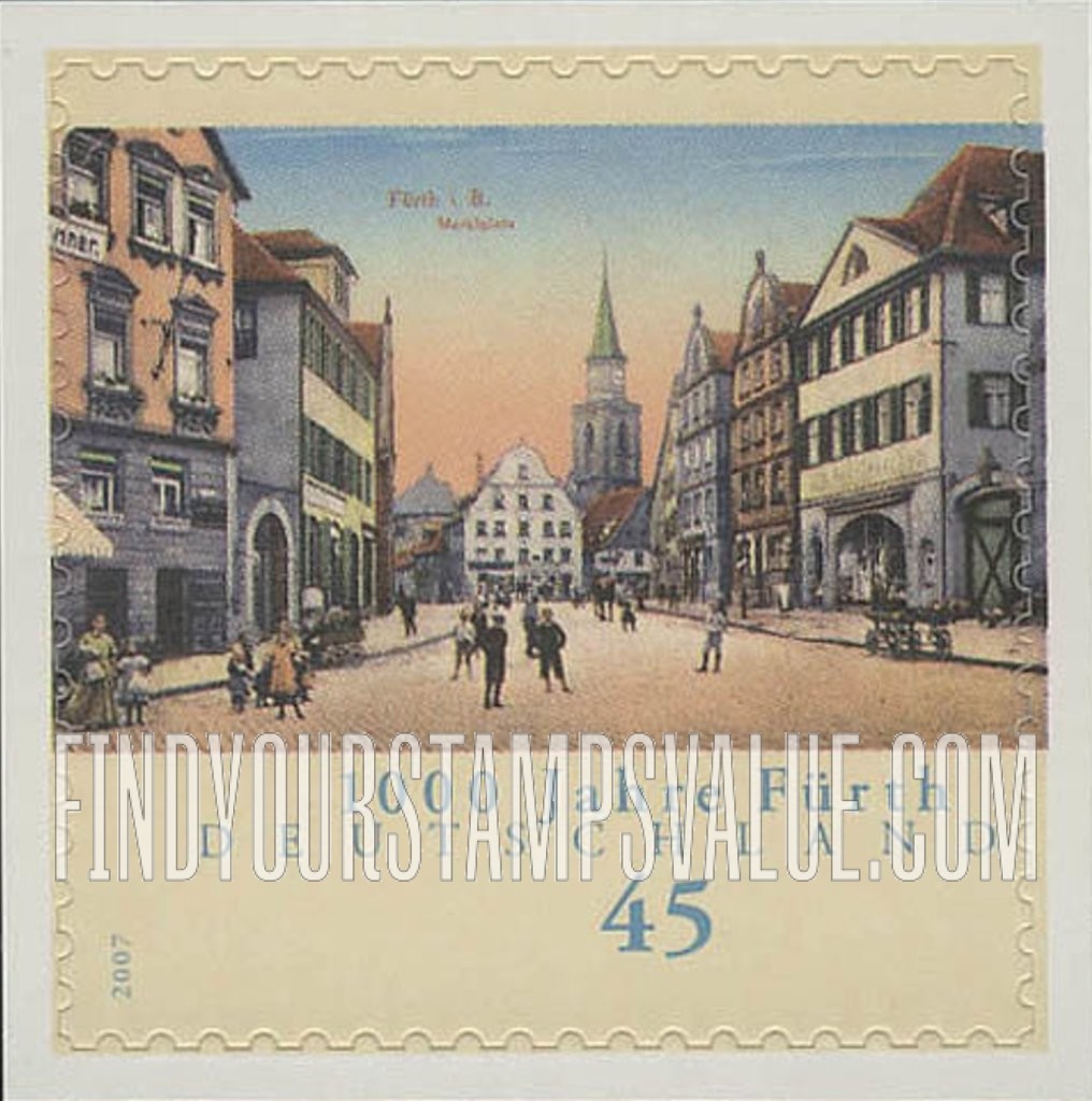 FindYourStampsValue: Fürth, 1000th Anniversary