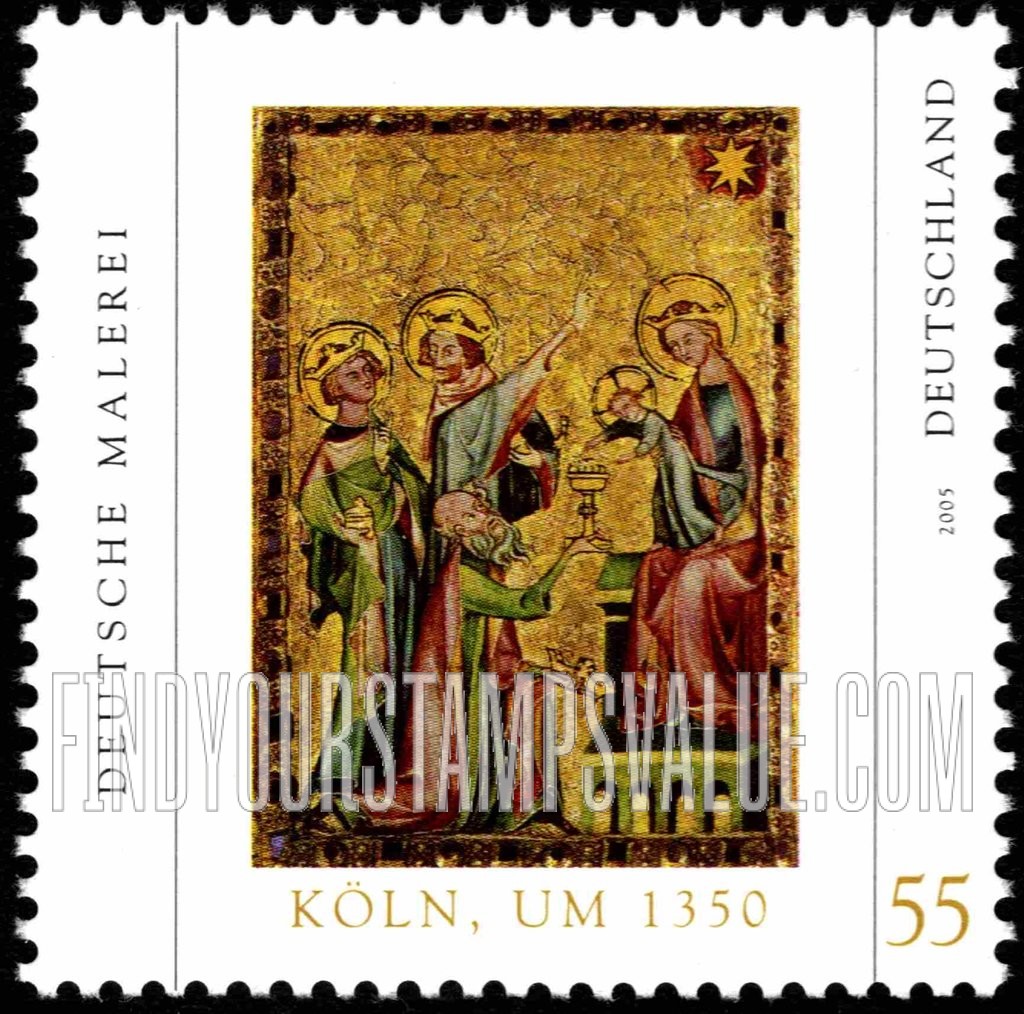 FindYourStampsValue: Adoration of the Magi, St. Clara’s Church, Cologne