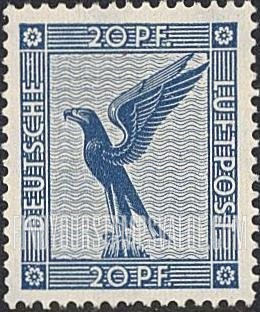 FindYourStampsValue: AIR POST - German Eagle