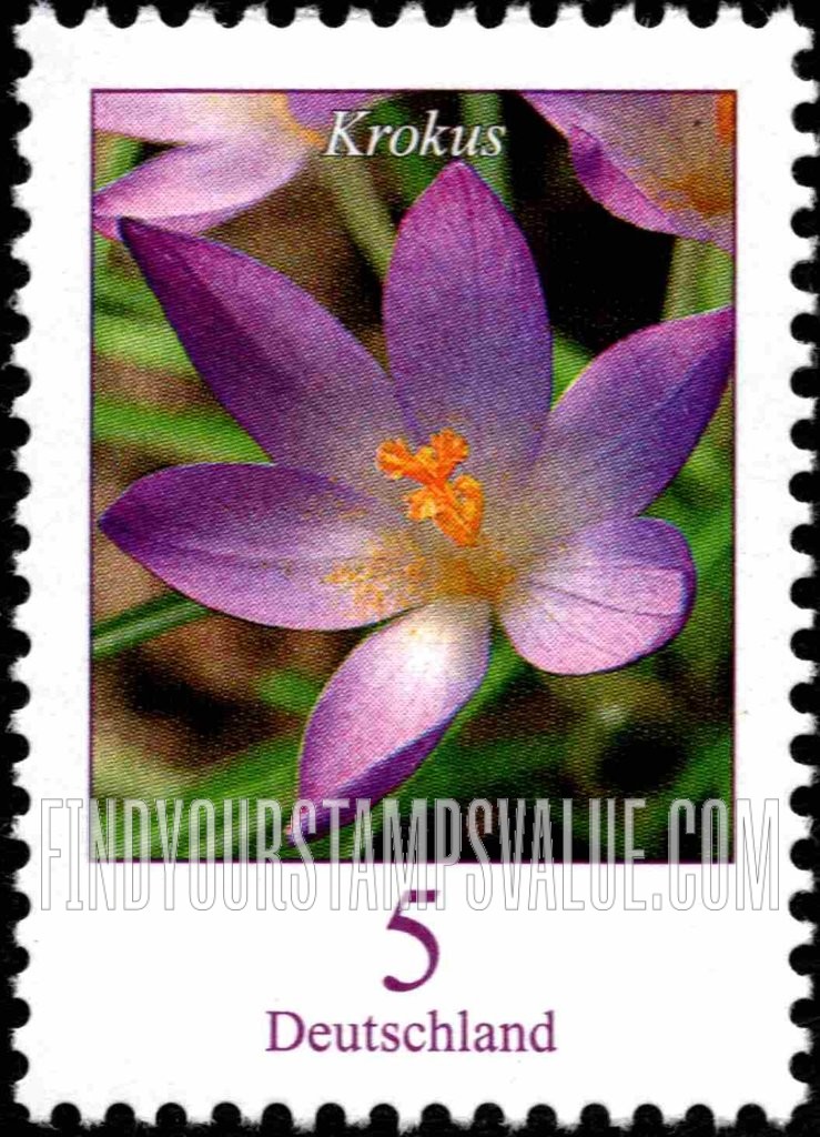 FindYourStampsValue: Flowers: Krokus (crocus)