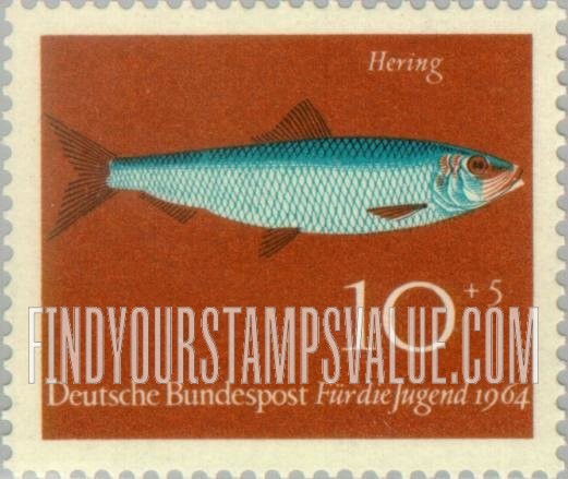FindYourStampsValue: SEMI-POSTAL - Fish: Herring