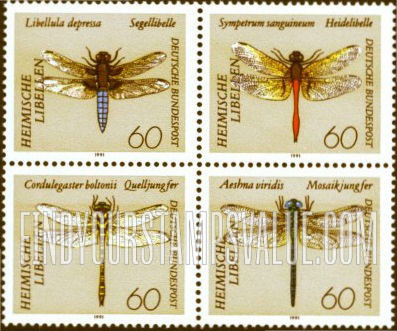 FindYourStampsValue: Dragonflies