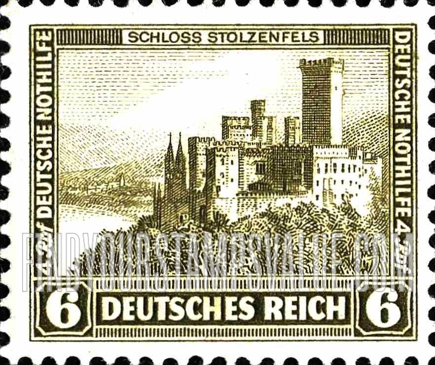 FindYourStampsValue: SEMI-POSTAL - Stolzenfels Castle