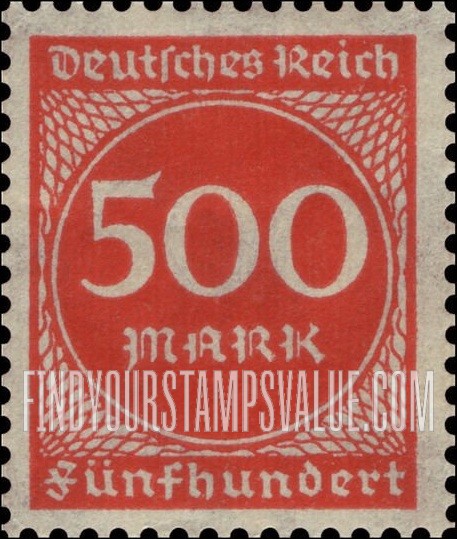 FindYourStampsValue: Numeral Value: Type of 1921