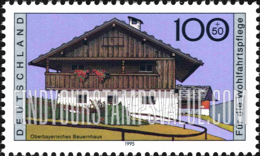 FindYourStampsValue: SEMI-POSTAL - Farmhouses: Upper Bavaria