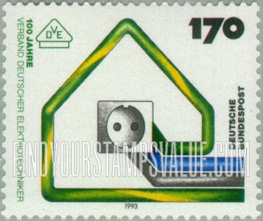 FindYourStampsValue: Association of German German Engineers, Centennial
