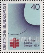 FindYourStampsValue: German Turner Festival, Stuttgart - Festival Poster