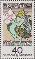 FindYourStampsValue: 300th Birth Anniversary of Johann Jacob Christoph von Grimmelshausen - Simplicissimus Teutsch