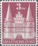 FindYourStampsValue: Historic Buildings - Holsten Gate, Lübeck