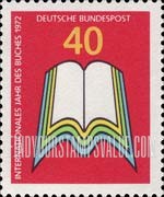 FindYourStampsValue: International Book Year 1972 - Open Book