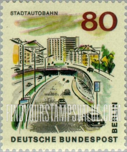 FindYourStampsValue: BERLIN - The New Berlin: City Highway