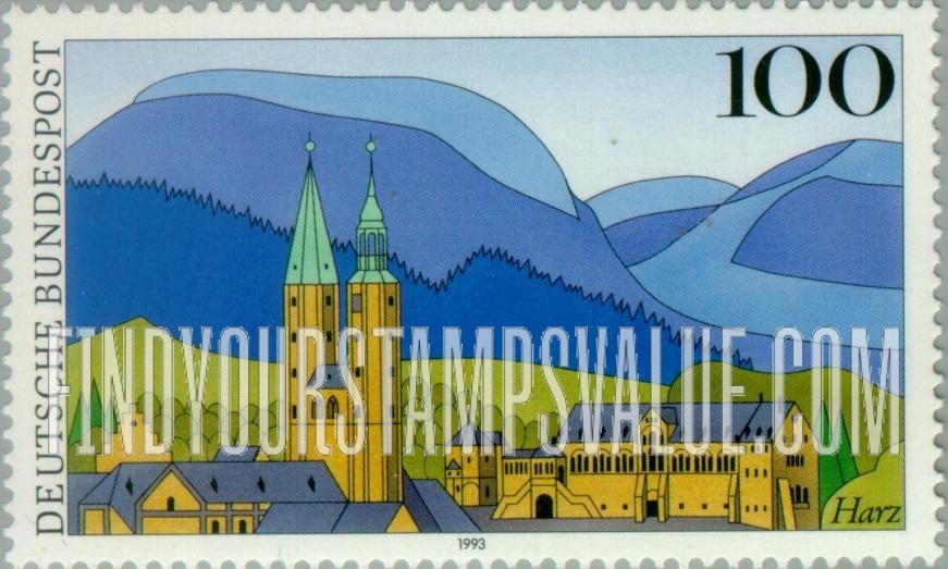 FindYourStampsValue: Scenic Regions in Germany: Harz Mountains