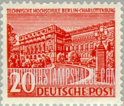 FindYourStampsValue: BERLIN - Polytechnic College, Charlottenburg