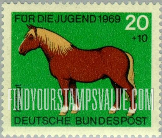 FindYourStampsValue: SEMI-POSTAL - Horses: Work horse