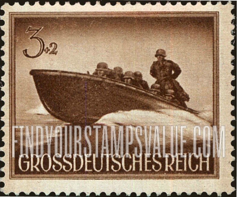 FindYourStampsValue: SEMI-POSTAL - Assault Boat