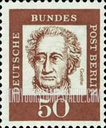 FindYourStampsValue: Johann Wolfgang von Goethe