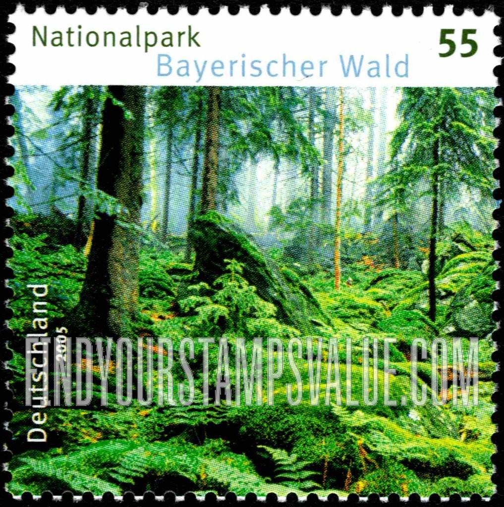 FindYourStampsValue: Bavarian Forest National Park