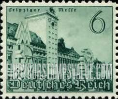 FindYourStampsValue: Leipzig Fair - High House, Inscribed "Leipziger Messe"