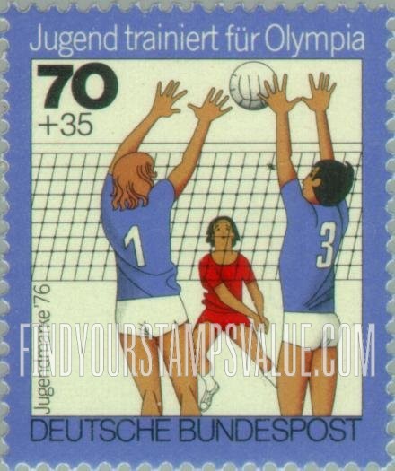 FindYourStampsValue: SEMI-POSTAL - Volleyball