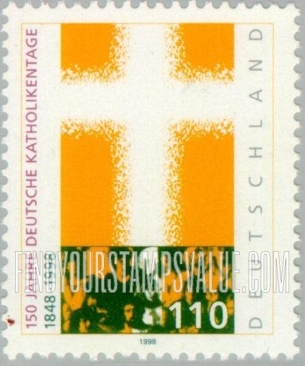 FindYourStampsValue: Congress of German Catholics, 150th Anniversary