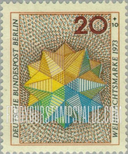 FindYourStampsValue: OCCUPATION SEMI-POSTAL - Star Type of 1973: Christmas star