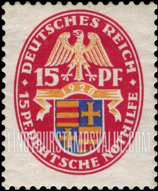 FindYourStampsValue: SEMI-POSTAL - Arms Type of 1925: Oldenburg