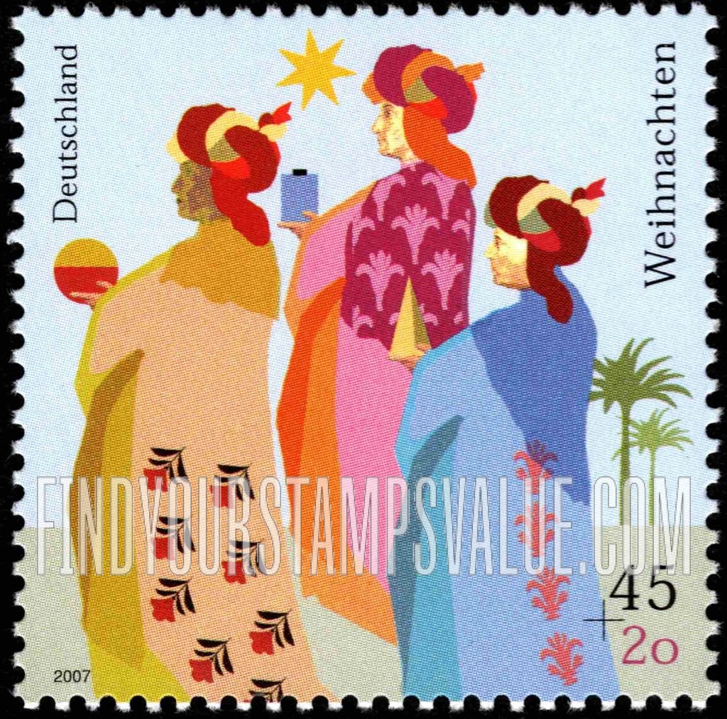 FindYourStampsValue: SEMI-POSTAL - Christmas: Magi