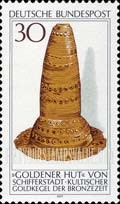 FindYourStampsValue: Archaeological Heritage - Golden Hat, Schifferstadt, Bronze Age