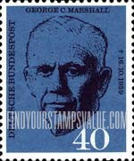 FindYourStampsValue: George C. Marshall