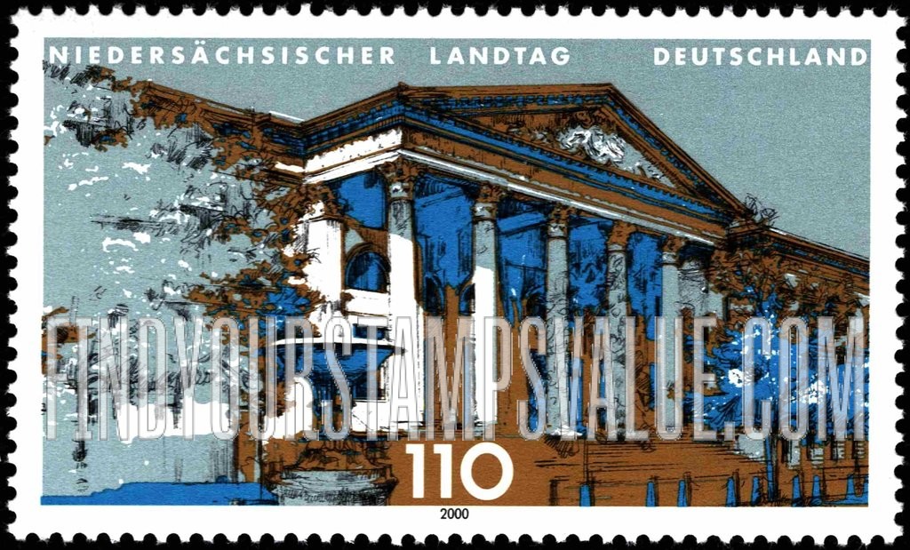 FindYourStampsValue: State Parliament Building Type: Lower Saxony
