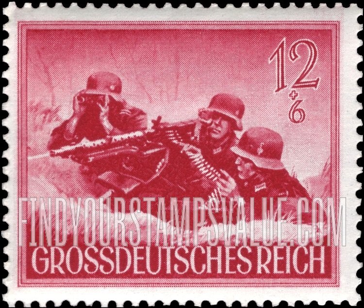 FindYourStampsValue: SEMI-POSTAL - Infantry