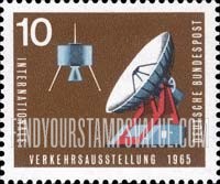 FindYourStampsValue: Communications Satellite and Ground Station