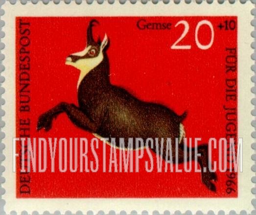 FindYourStampsValue: SEMI-POSTAL - Chamois