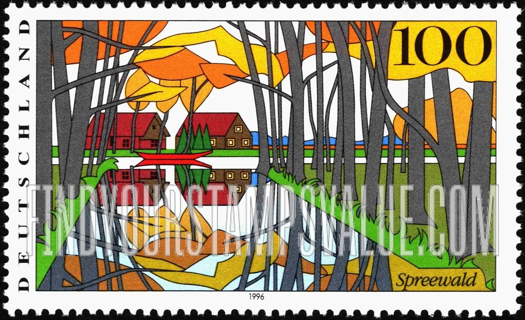 FindYourStampsValue: Scenic Regions in Germany: Spreewald