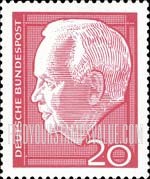 FindYourStampsValue: President Heinrich Lübke