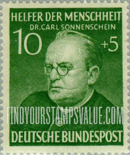 FindYourStampsValue: SEMI-POSTAL - Dr. Carl Sonnenschein